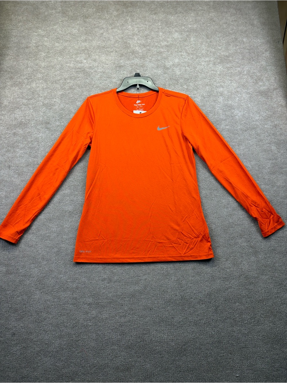 NWT Nike Long Sleeve Dri-Fit Orange Size Medium
